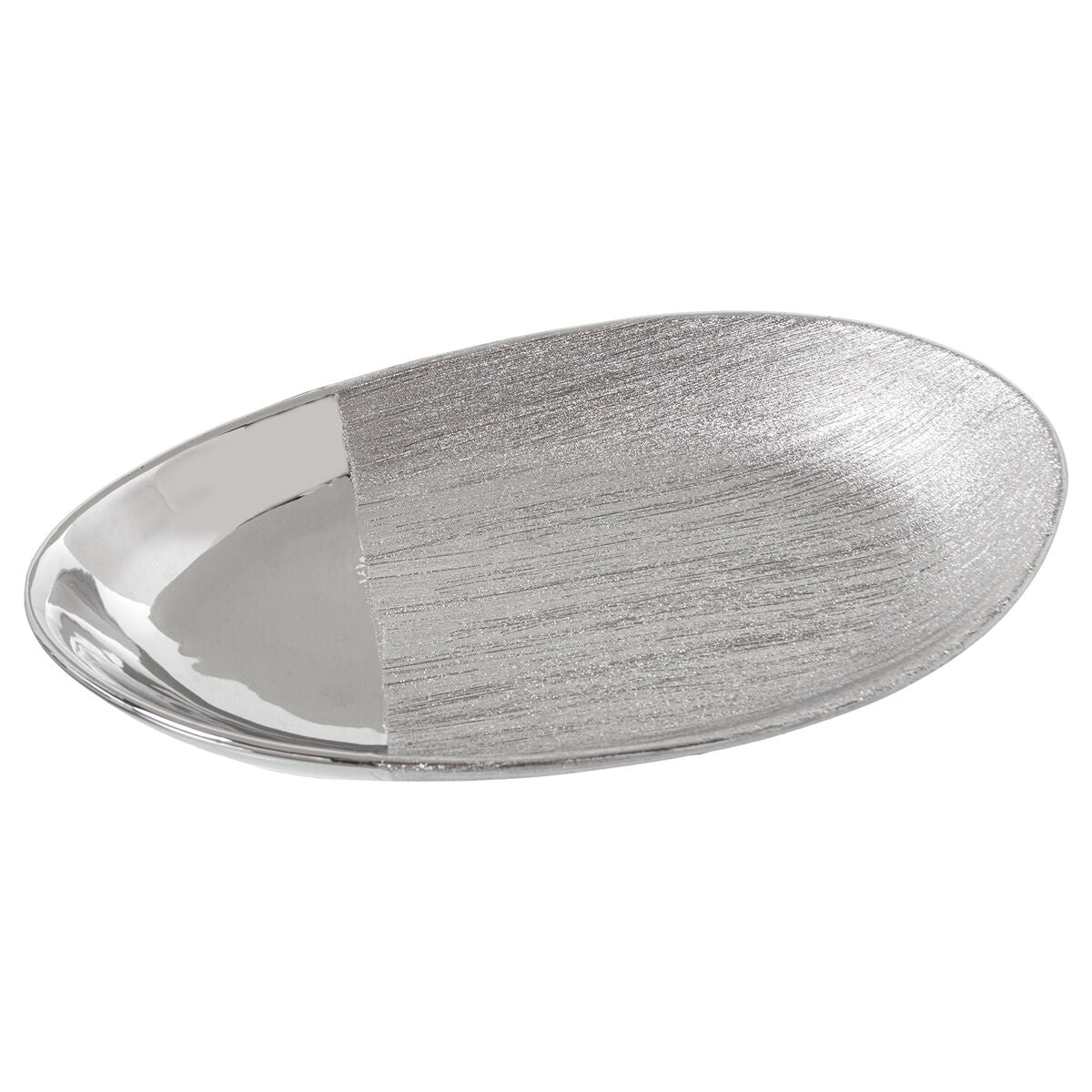 Alexandra House Living Silver Centerpiece 36 x 20 x 6 cm