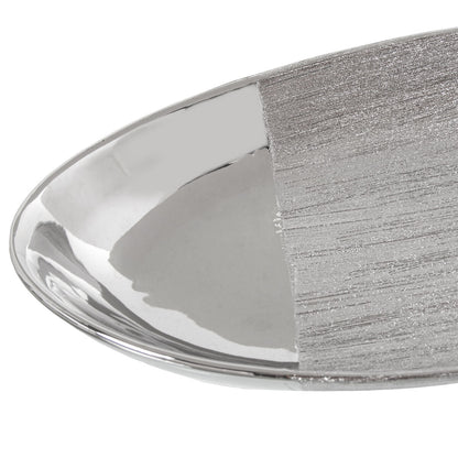 Alexandra House Living Silver Centerpiece 36 x 20 x 6 cm