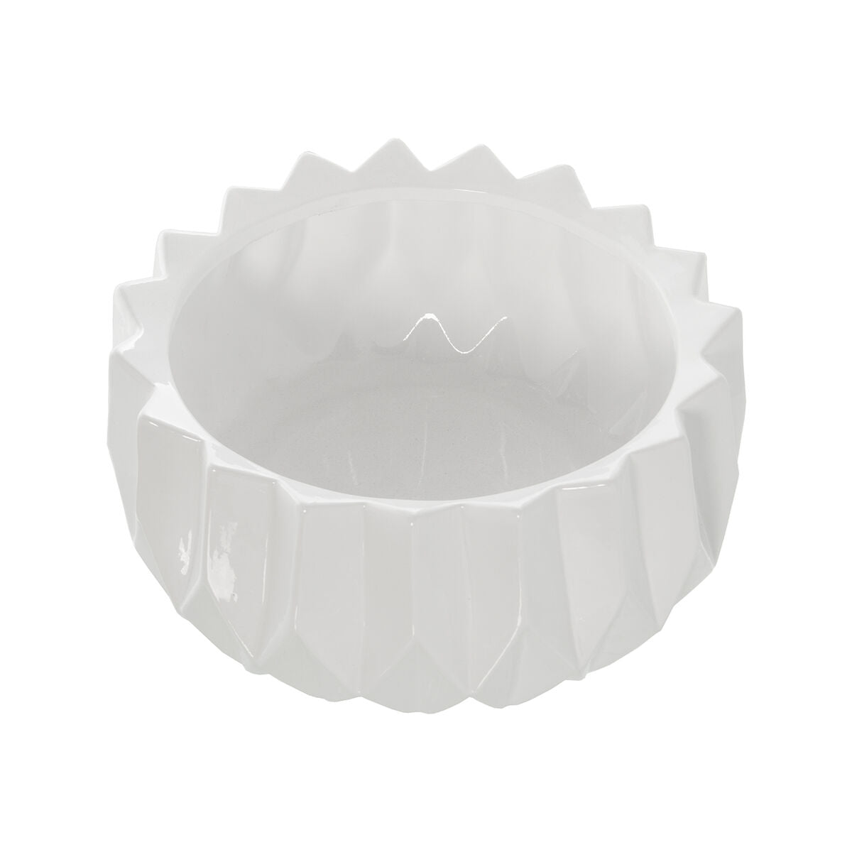 Centro de Mesa Alexandra House Living Blanco 32 x 13 cm