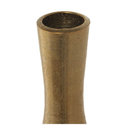 Alexandra House Living Gold Ceramic Floor Vase 17 x 16 x 59 cm