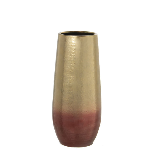 Alexandra House Living Gold Ceramic Floor Vase 24 x 24 x 58 cm