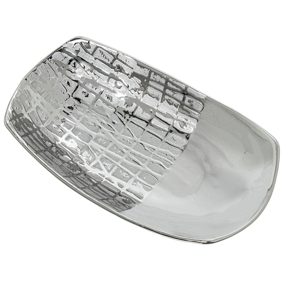 Alexandra House Living Silver Centerpiece 27 x 15 x 6 cm