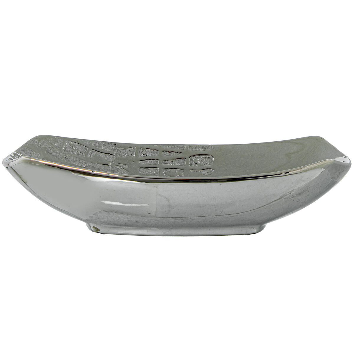 Alexandra House Living Silver Centerpiece 27 x 15 x 6 cm