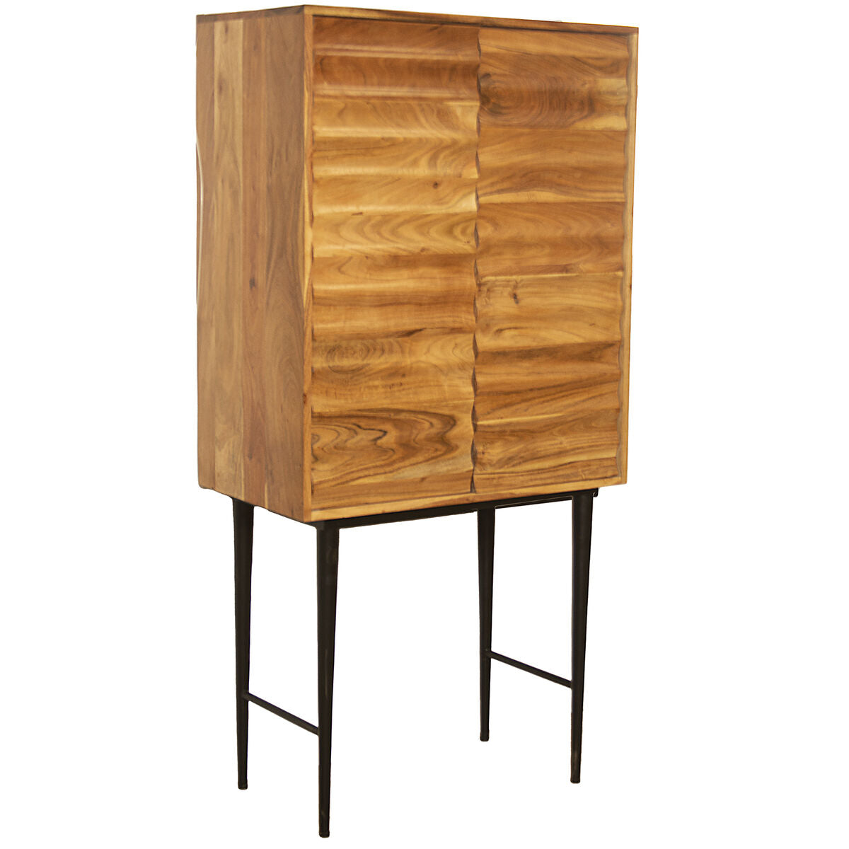 Alexandra House Living Wood Wardrobe 75 x 40 x 150 cm