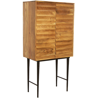 Alexandra House Living Wood Wardrobe 75 x 40 x 150 cm