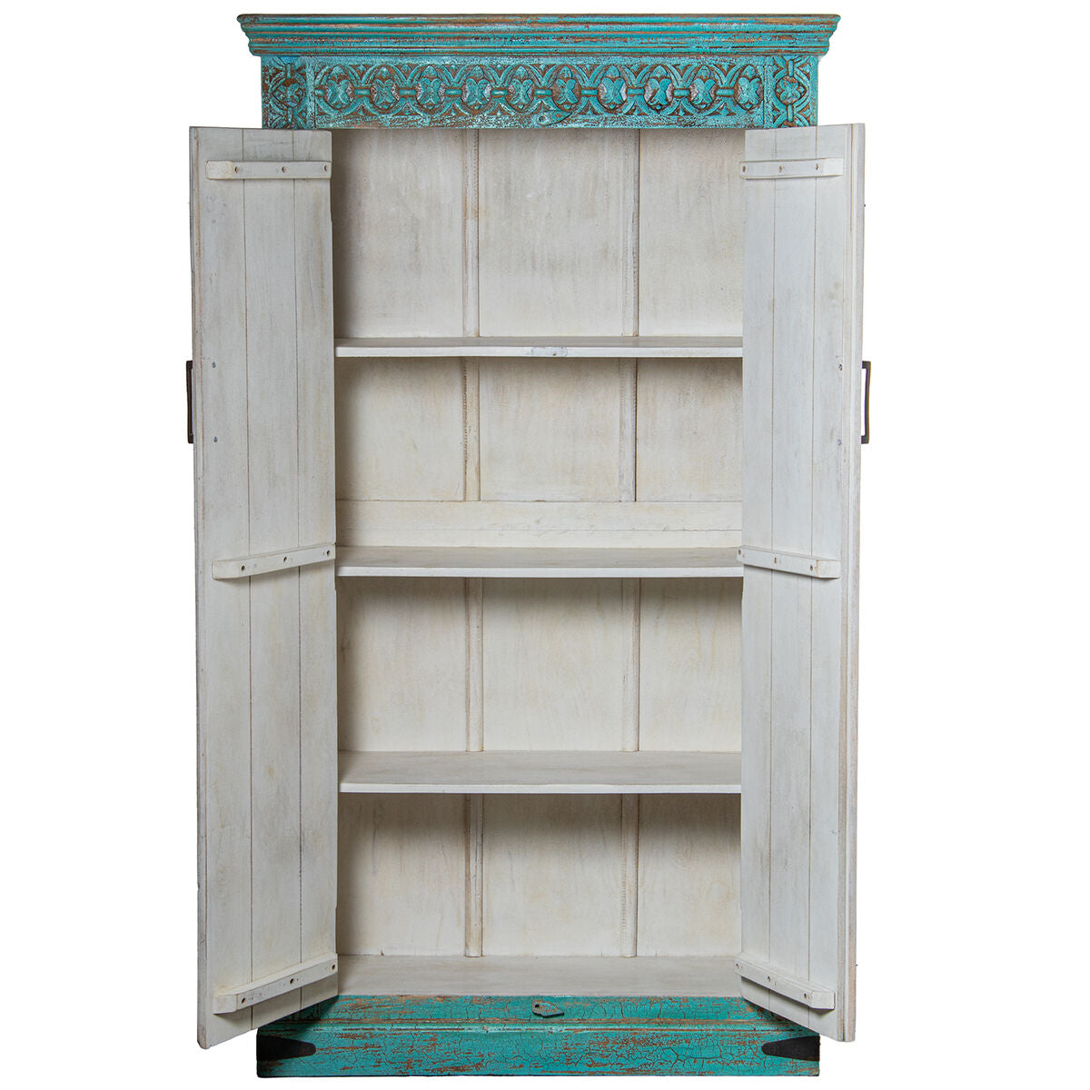 Alexandra House Living Wood Wardrobe 100 x 40 x 180 cm