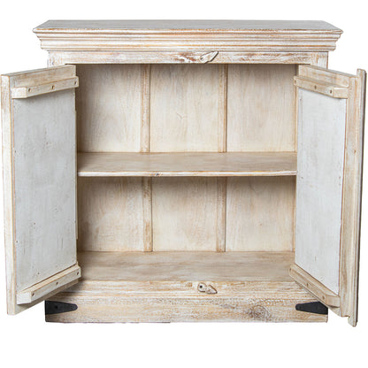 Alexandra House Living Wood Sideboard 90 x 40 x 90 cm