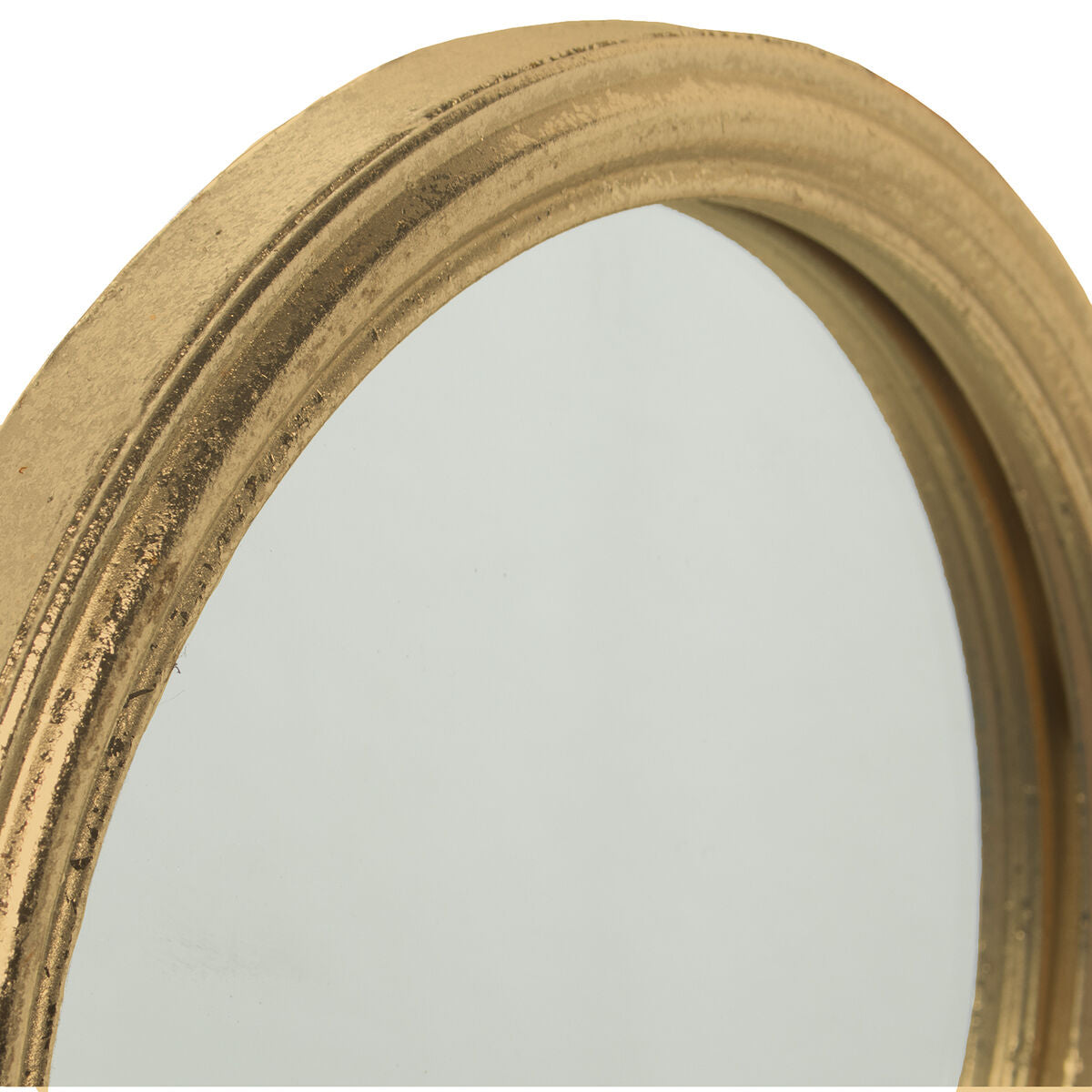 Alexandra House Living Gold Metal Circles Wall Mirror 2 x 81 x 24 cm