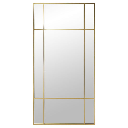 Espejo de pared Alexandra House Living Dorado Metal 7 x 149 x 77 cm