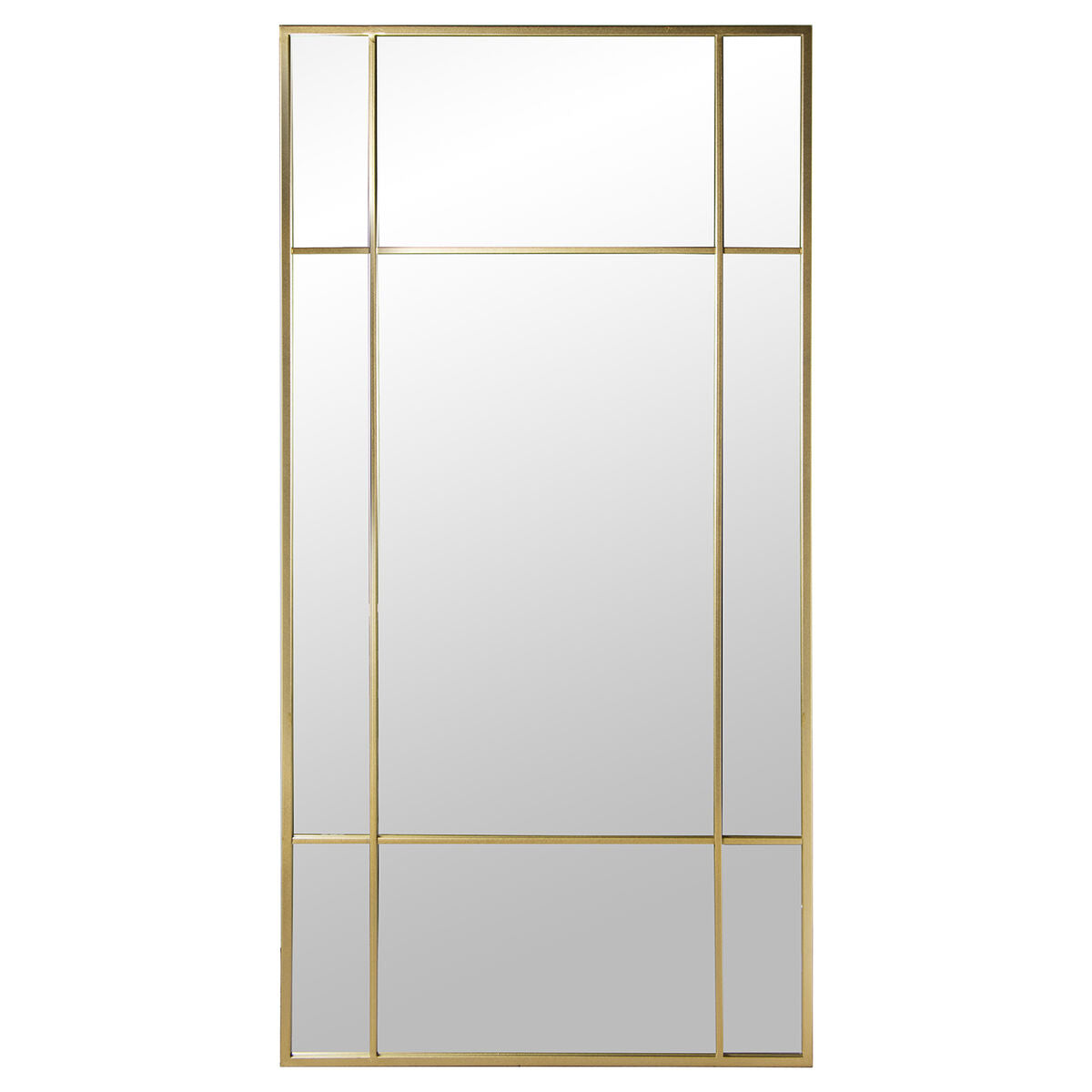 Espejo de pared Alexandra House Living Dorado Metal 7 x 149 x 77 cm