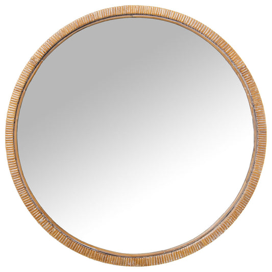 Alexandra House Living Wall Mirror Natural Fibre 8 x 63 x 63 cm Round