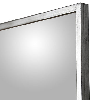 Espejo de pared Alexandra House Living Plateado Metal Ventana 7 x 114 x 79 cm