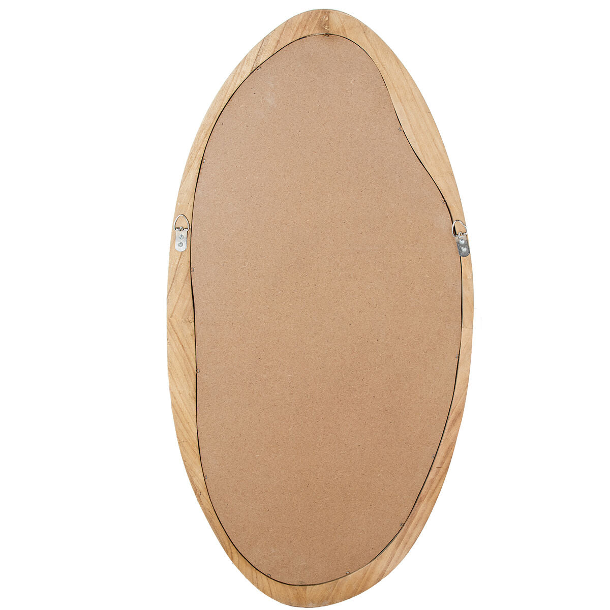 Alexandra House Living Natural Wood Wall Mirror 45 x 2.5 x 90 cm