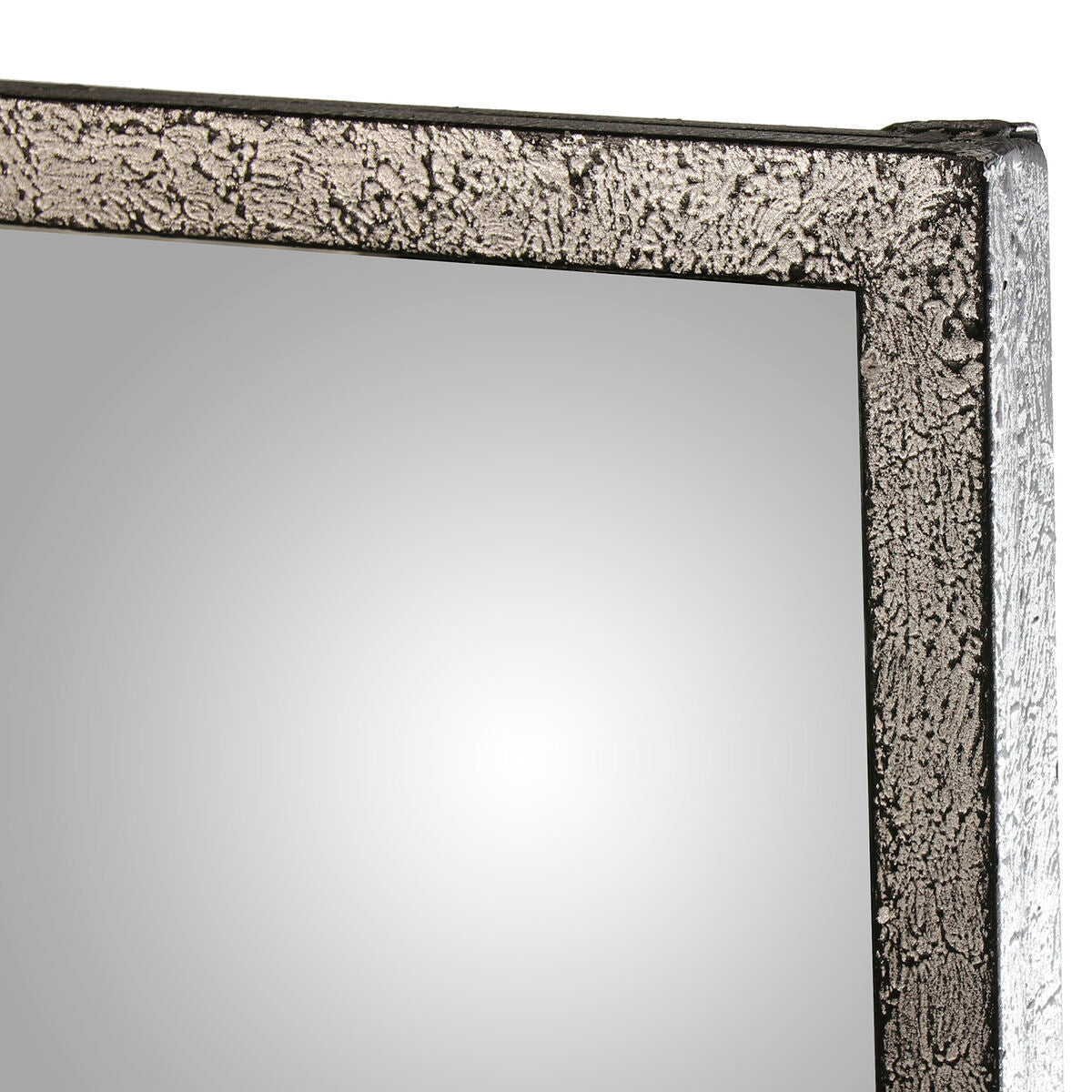 Alexandra House Living Wall Mirror Black Silver Metal Window 7 x 79 x 80 cm