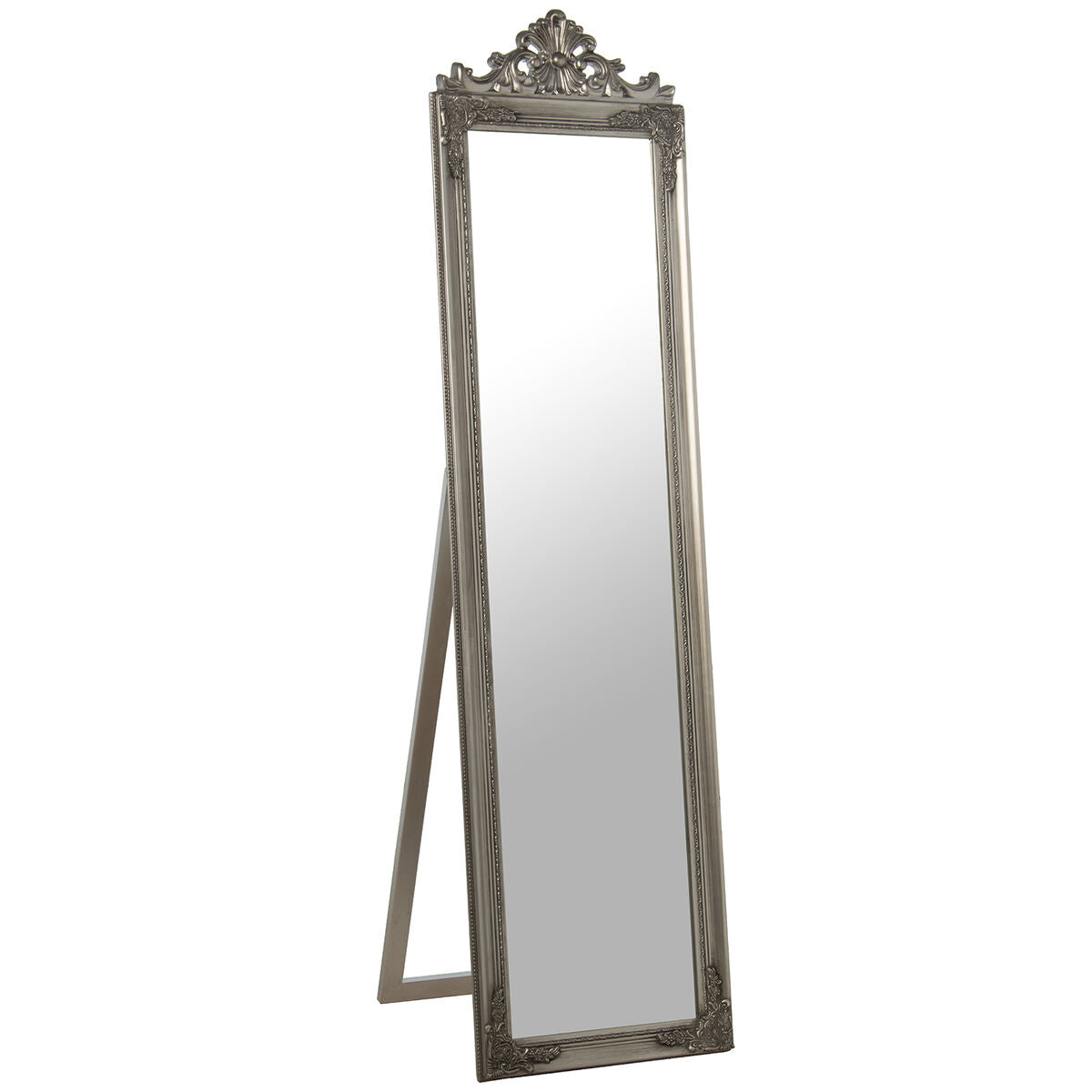 Alexandra House Living Silver Free Standing Mirror 4 x 45 x 157 cm