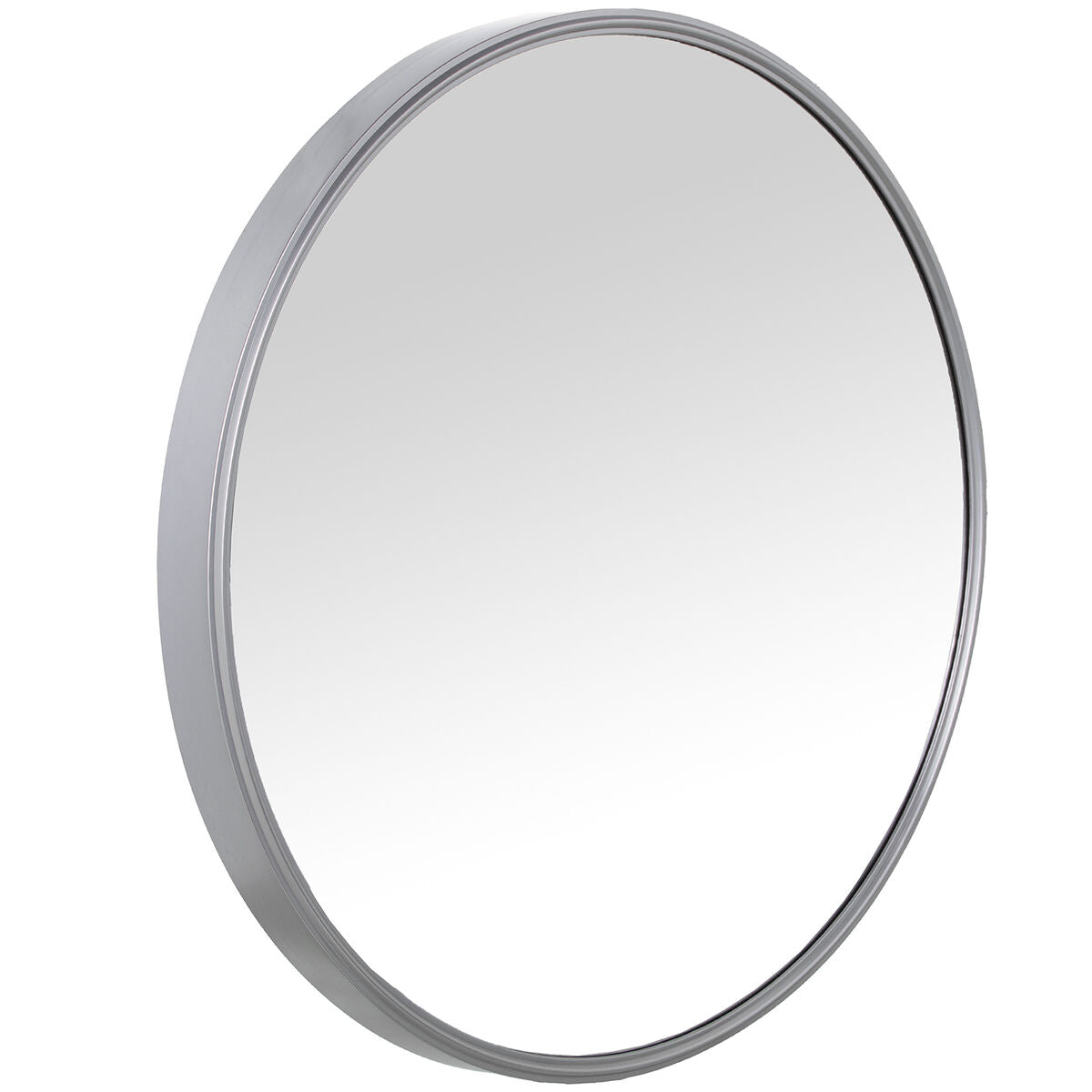 Alexandra House Living Wall Mirror Silver Plastic 5 x 69 x 70 cm Round