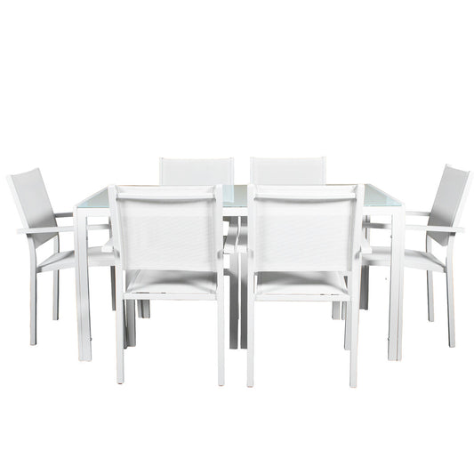 Alexandra House Living 7 Piece Table and Chair Set