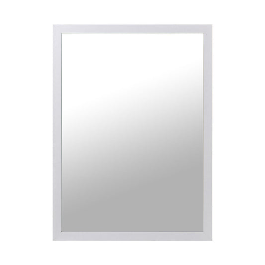 Alexandra House Living Wall Mirror White Wood 1 x 67 x 49 cm