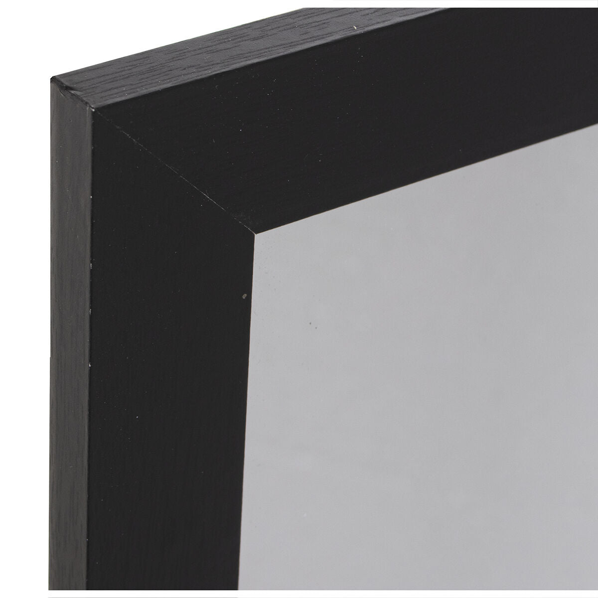 Alexandra House Living Wall Mirror Black Wood 1 x 67 x 49 cm