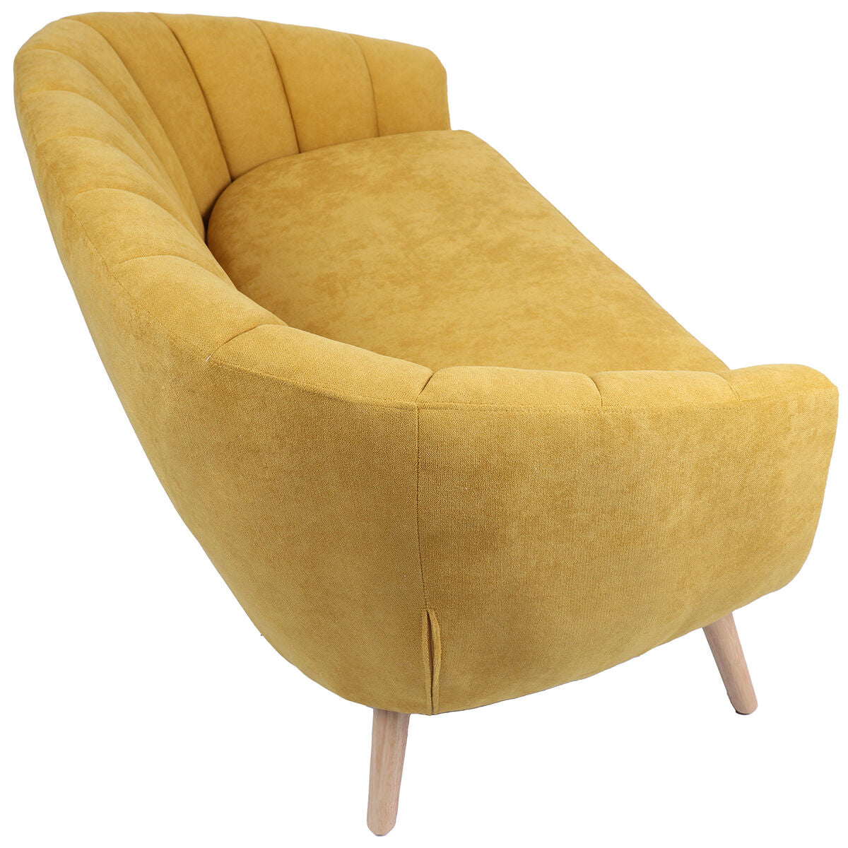 Alexandra House Living Mustard Sofa 127 x 73 x 76 cm