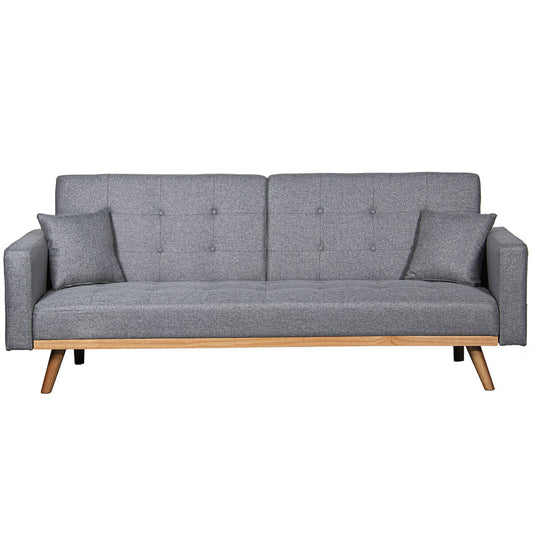 Alexandra House Living Gray Sofa Bed 216 x 81 x 87 cm