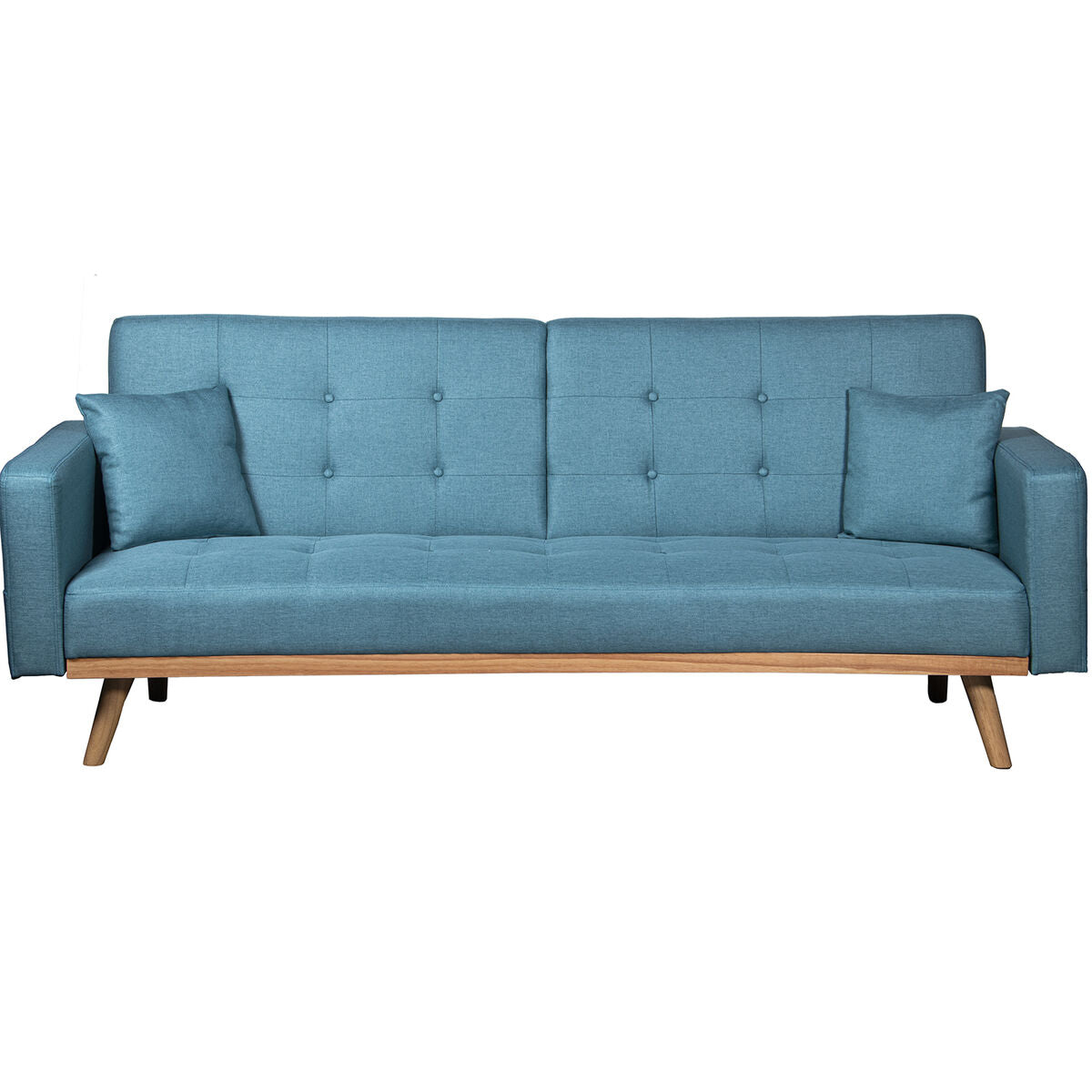 Alexandra House Living Blue Sofa Bed 216 x 81 x 87 cm