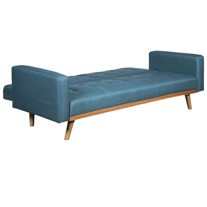 Alexandra House Living Blue Sofa Bed 216 x 81 x 87 cm