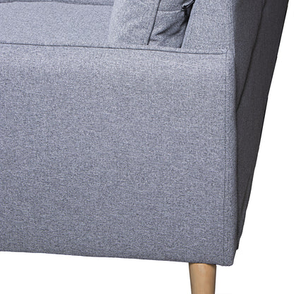 Alexandra House Living Gray Sofa 131 x 75 x 86 cm