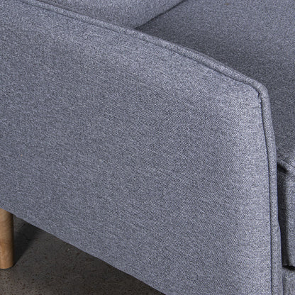 Alexandra House Living Gray Sofa 131 x 75 x 86 cm