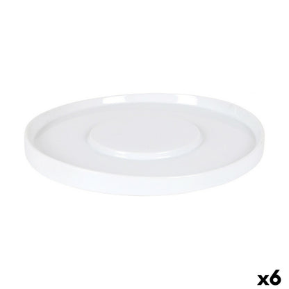 Inde White Flat Plate (6 Units)