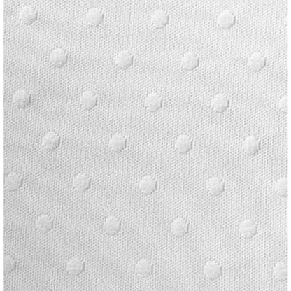 Colcha Hosteline CARMINA Blanco Cama de 150 (1 Pieza)