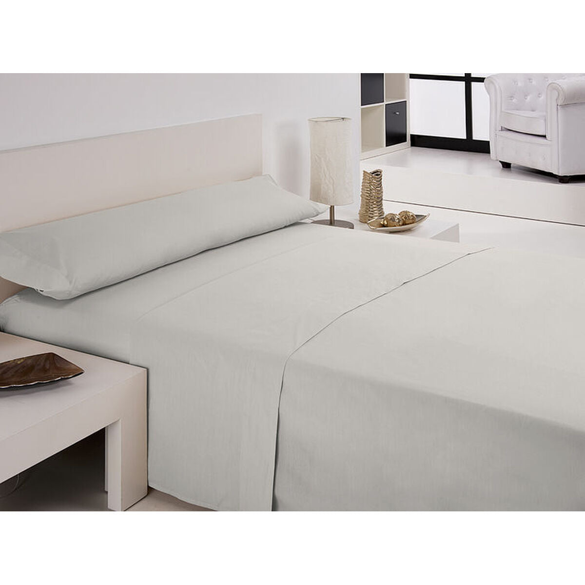 Hosteline IRIS White Sheet Set 90cm Bed