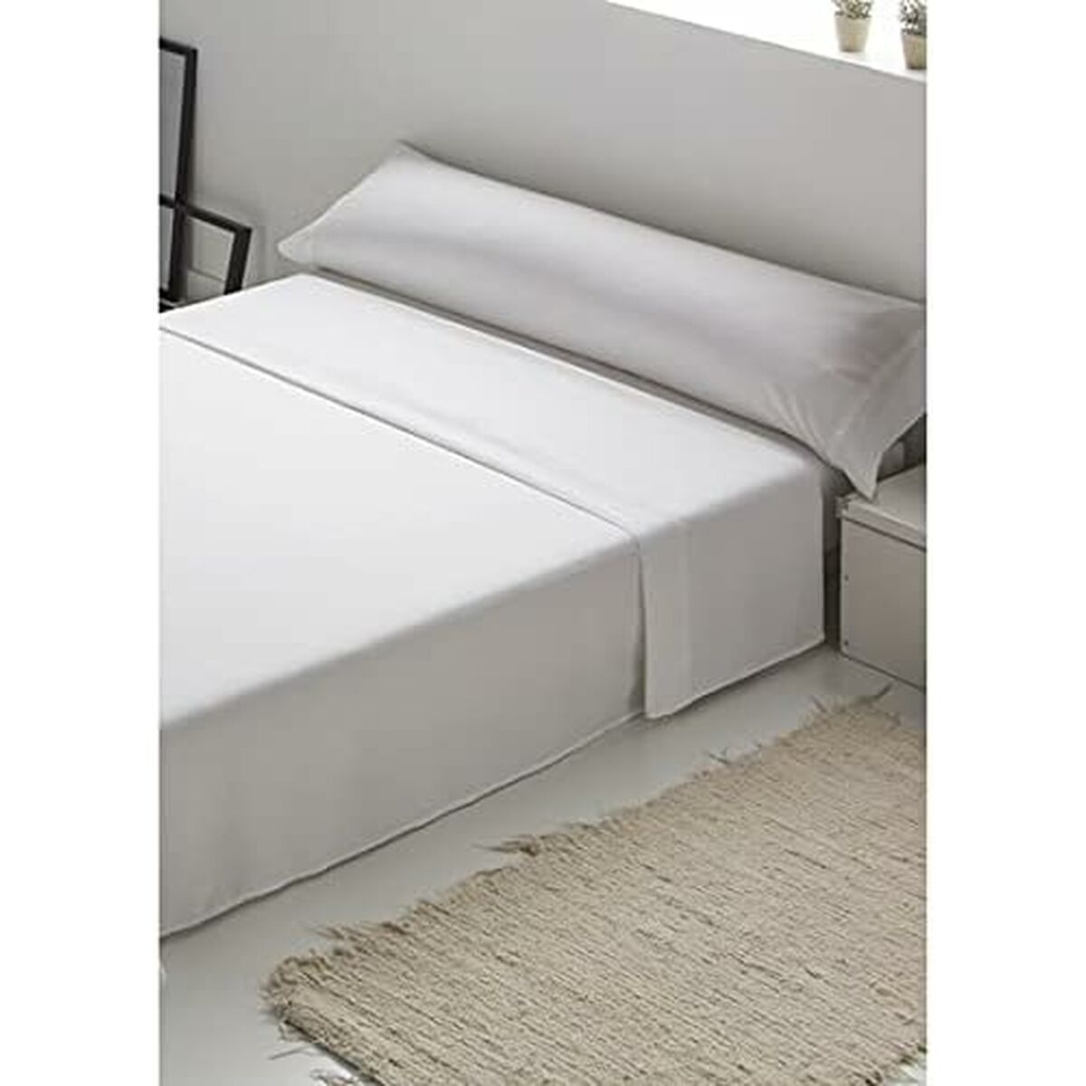 Hosteline IRIS White Sheet Set 180 Bed