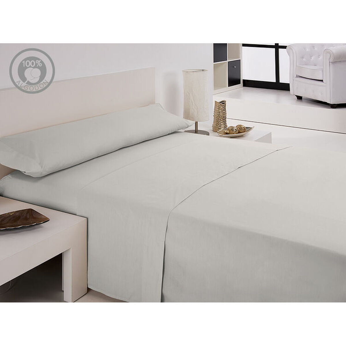 Hosteline IRIS White Sheet Set 90cm Bed