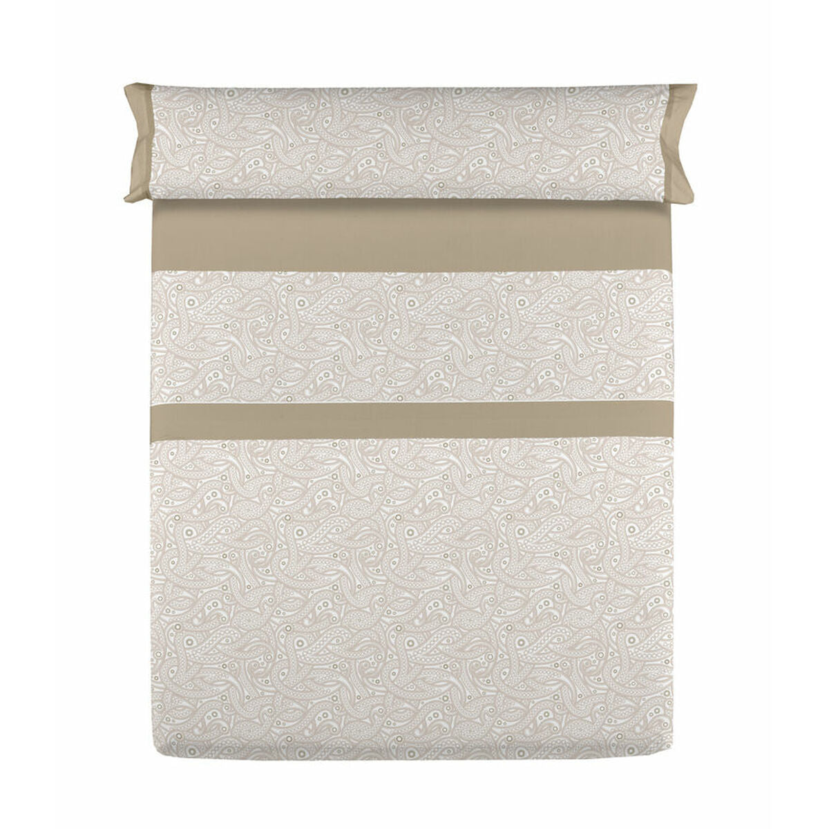 D'Or VALENTINA Beige Sheet Set 135 Bed