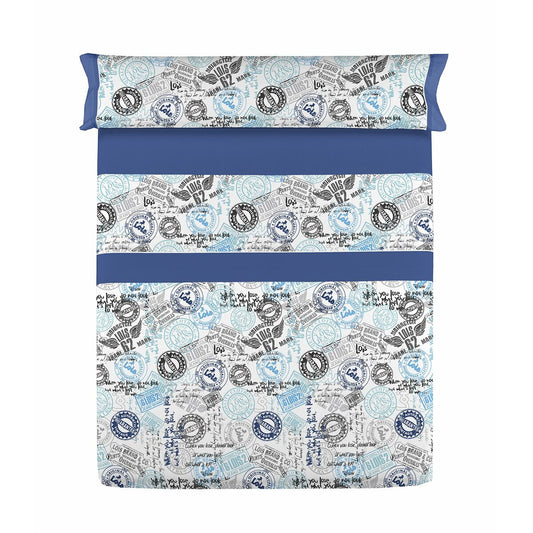 Lois SEALS Sheet Set Blue 180 Bed