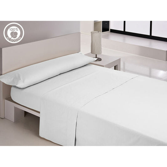 Hosteline IRIS PREMIUM Sheet Set White 90cm Bed