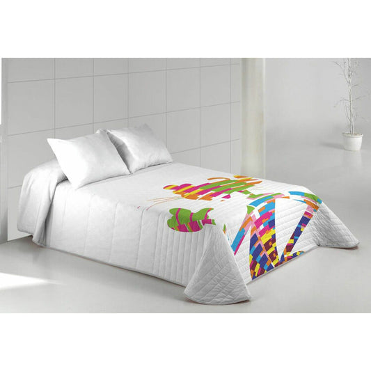 Colcha Hosteline POP Rosa Cama de 105 (2 Piezas)