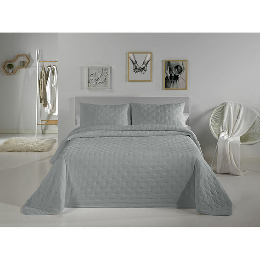 Colcha Pierre Cardin DOTS Gris Perla Cama de 105 (2 Piezas)