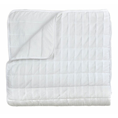 Colcha Pierre Cardin ONDAS Blanco Cama de 90 (2 Piezas)