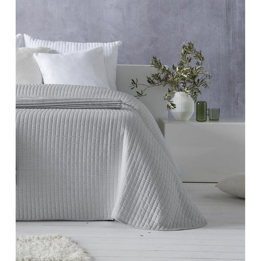 Hosteline AGNES Pearl Grey Quilt 90 Bed (1 Piece)