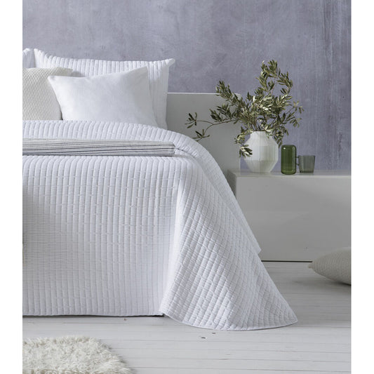 Hosteline AGNES White Quilt 105 Bed (1 Piece)