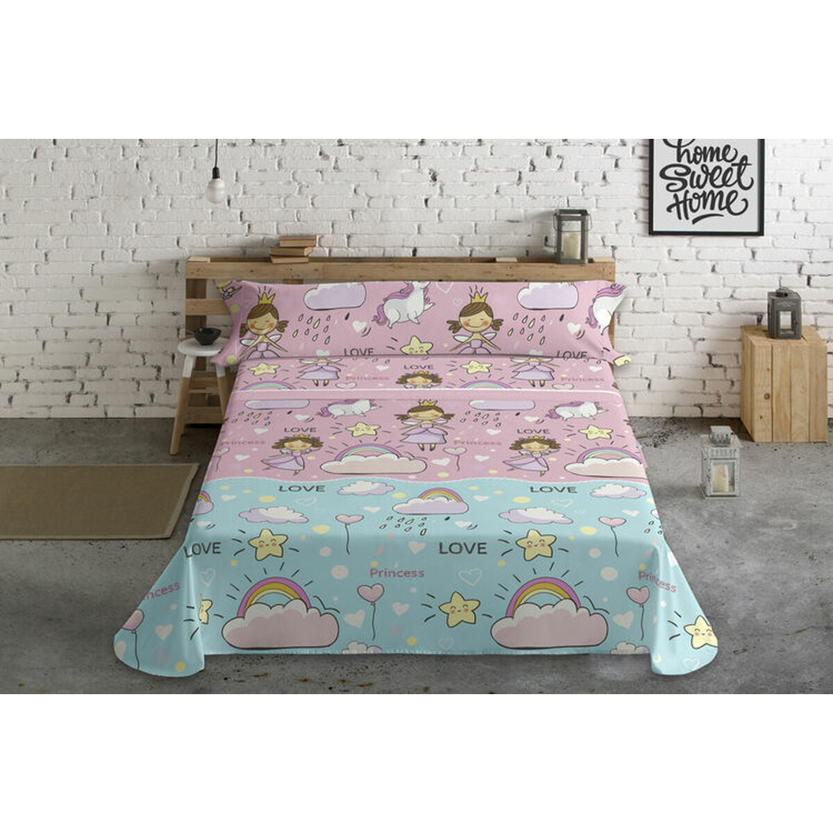 Juego de Sábanas Pierre Cardin MORGANA Rosa Cama de 105