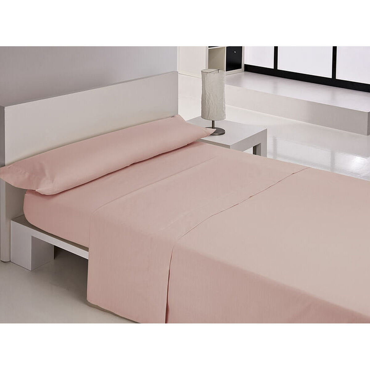 Carla Rubini DENVER Pink Sheet Set 90 cm Bed