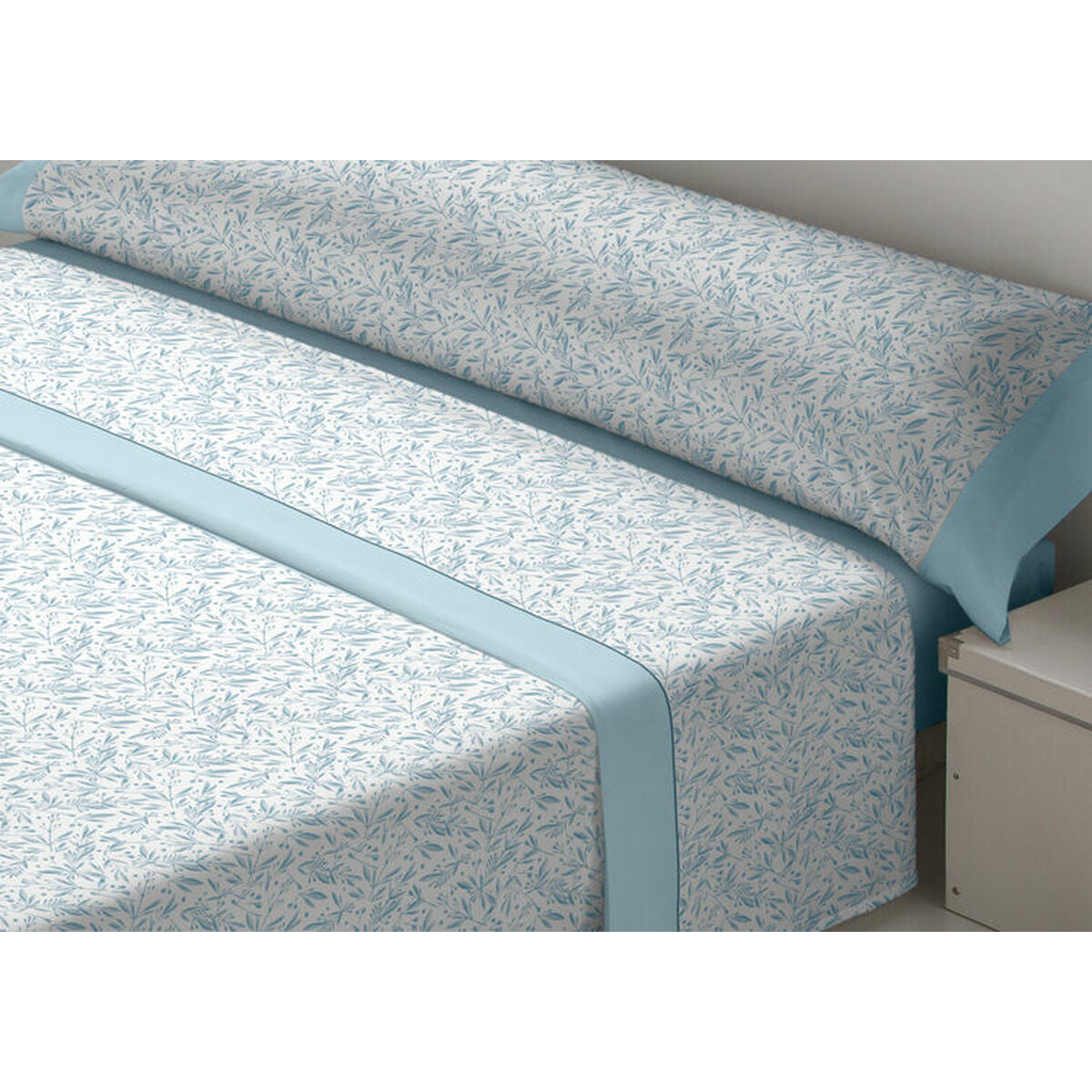 D'Or TILA Blue Sheet Set 105 Bed Flannel