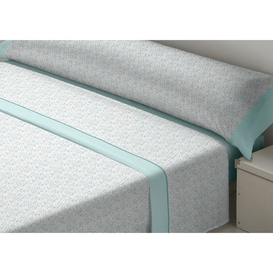 D'Or LAVENDER Green Sheet Set 105 Bed Flannel