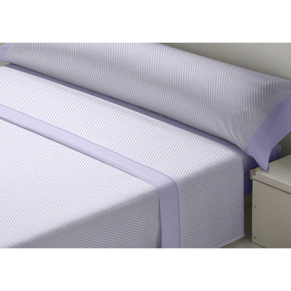 D'Or VARTO Malva Sheet Set 90 Bed Flannel