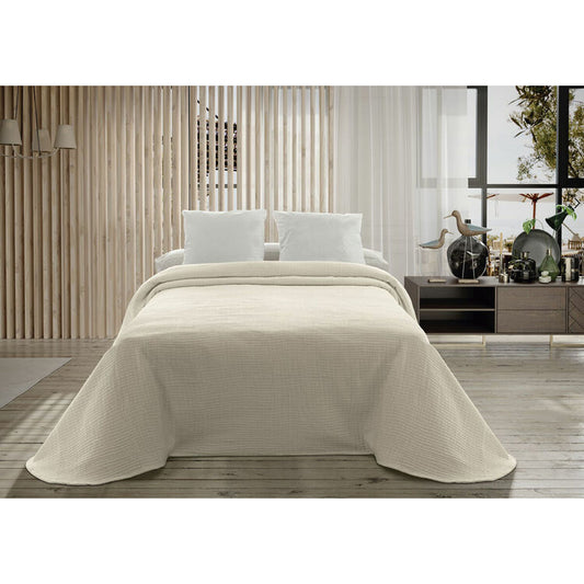 Colcha Hosteline PALMA Beige Cama de 90