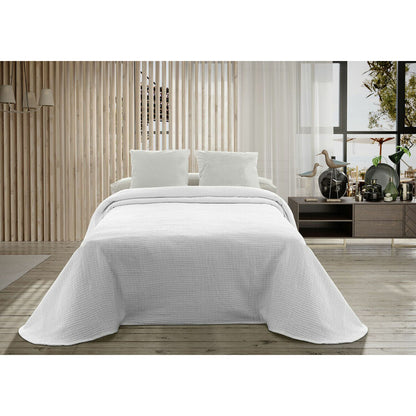 Colcha Hosteline PALMA Blanco Cama de 180