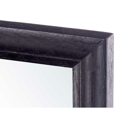 Wall mirror Black wood 50 x 70 x 50 cm